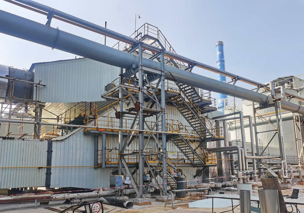 向“新”發力 中圣圣諾高效工業節能設備助力華菱漣鋼綠色轉型